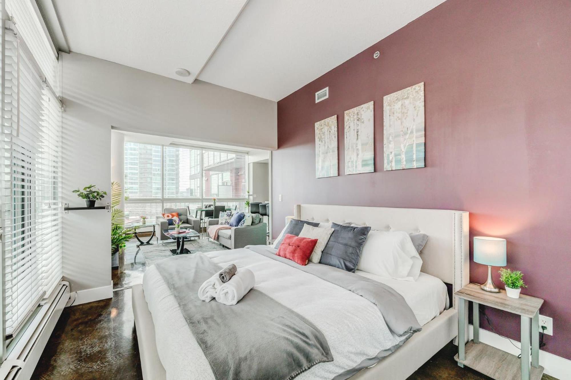 Upscale 2Br Condo - King Bed - Stunning Views YYC Exterior foto